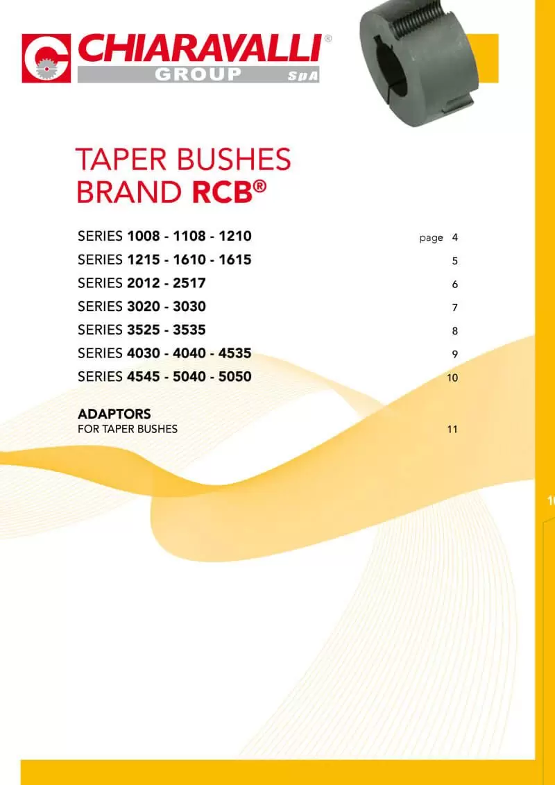 TAPER BUSHES RCB