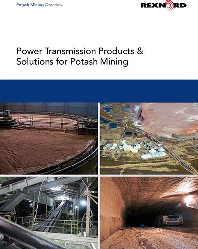 POWER TRANSMISSION PRODUCTS & SOLUTIONS FOR POTASH MINING