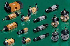 Pneumatic and solenoid valves