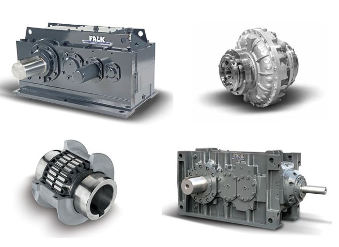 Falk gear drives and Couplings